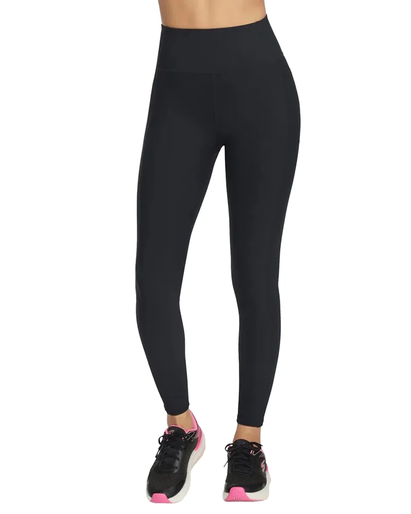 Skechers Go Flex" Leggings für Damen (Schwarz Schwarz