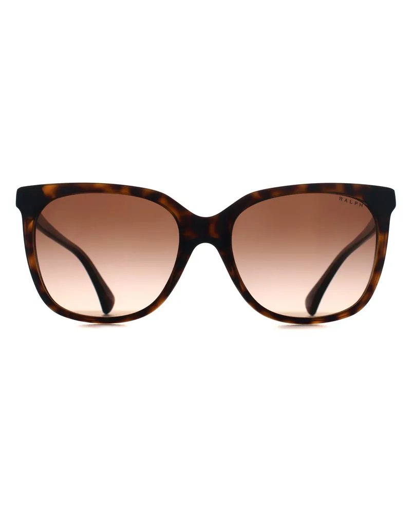 Ralph Lauren RA5343U 629413 dunkle havanna auf transparentem Farbverlauf braun Sonnenbrille Braun