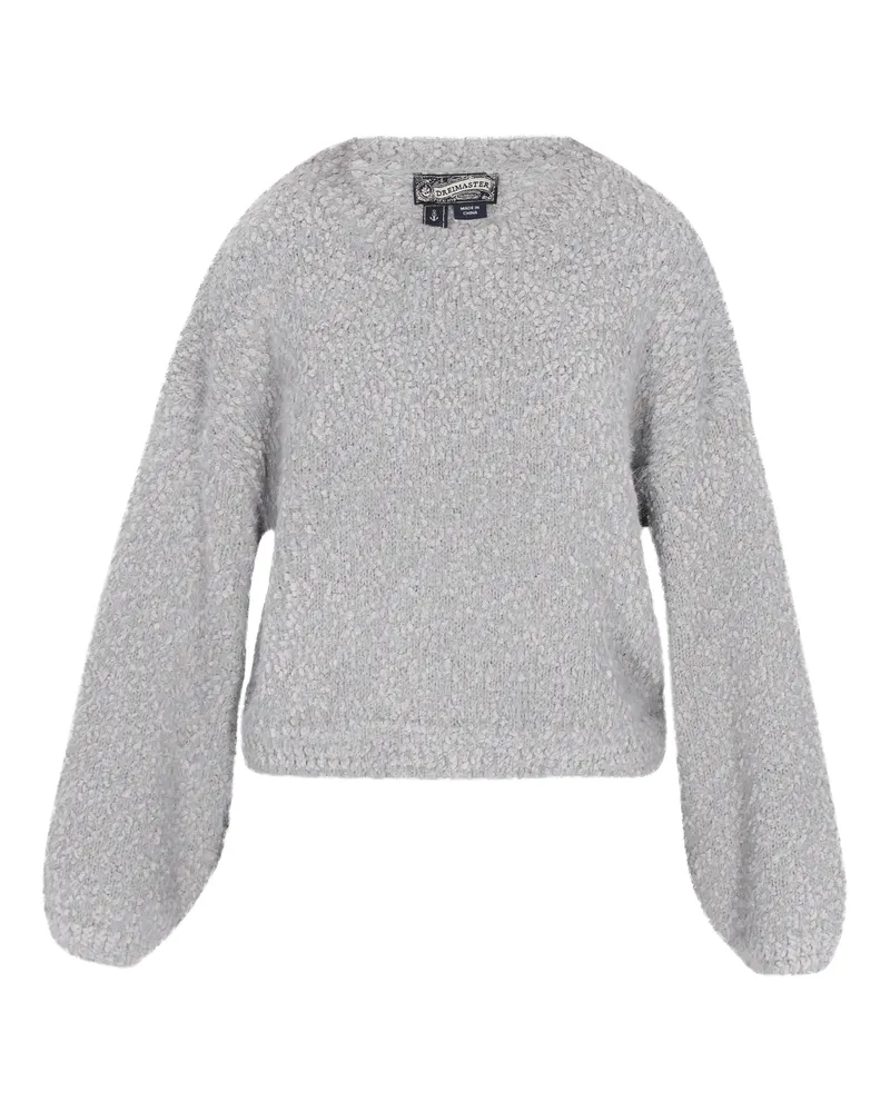 DreiMaster Pullover Frauen Graumelange Grau