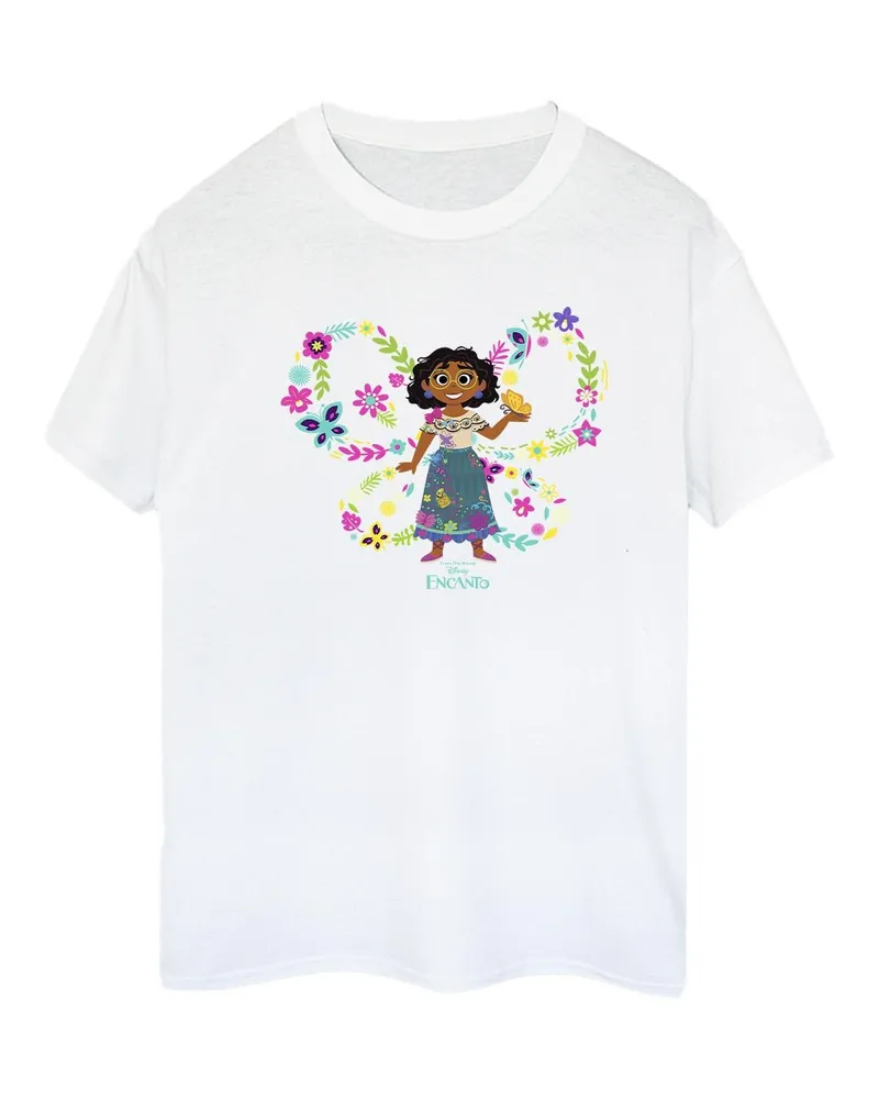 Disney Encanto Mirabel Butterfly" T-Shirt für Damen (Weiß Weiß