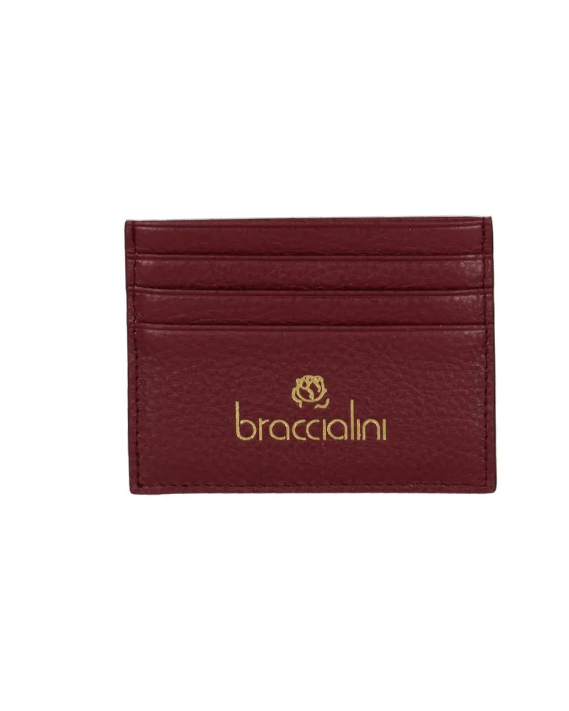 Braccialini Kartenhalter Frauen Bordeaux