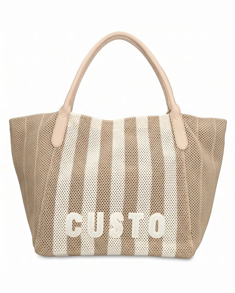 Custo Barcelona Handtasche für Damen - Beige Beige