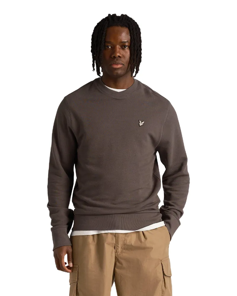 Lyle & Scott Utility" Sweatshirt für Herren, Schlaufe hinten (Grau Grau
