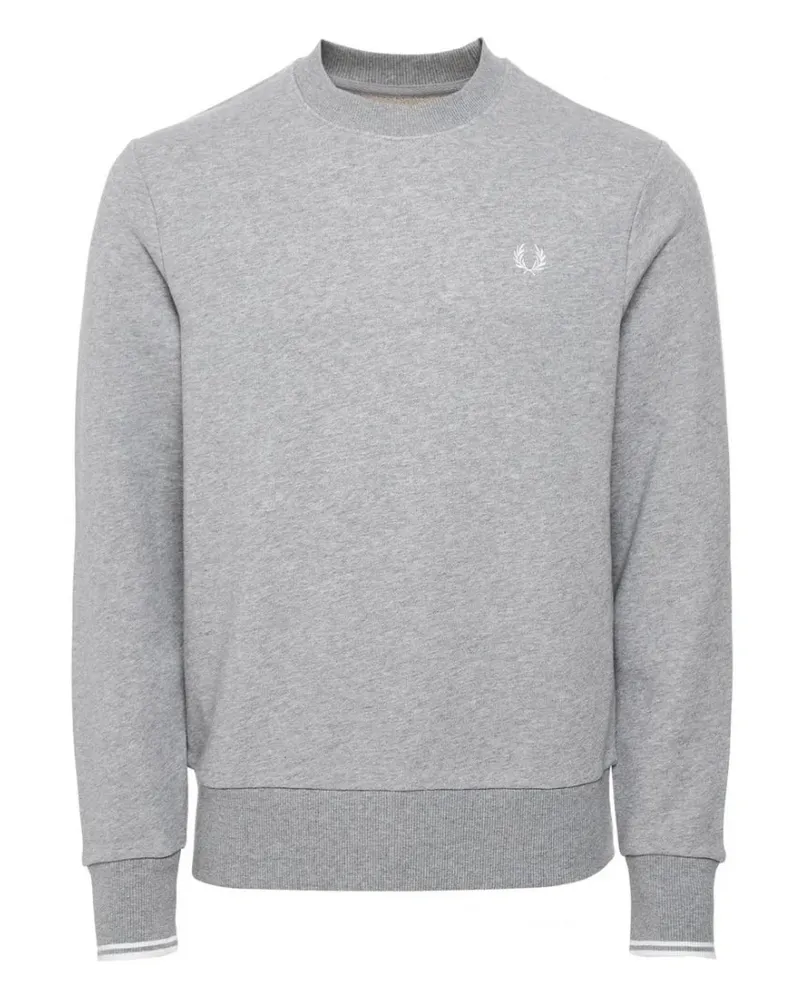 Fred Perry Pullover mit Rundhalsausschnitt - Grau Grau