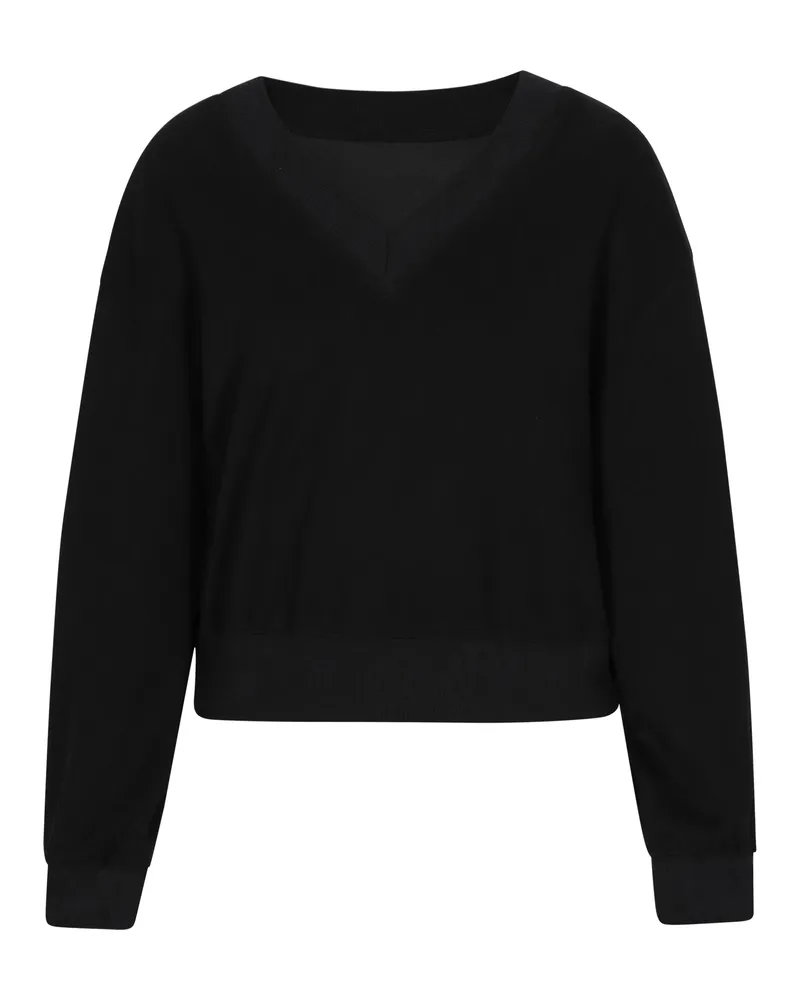 FAINA Sweatshirt Frauen Schwarz Schwarz