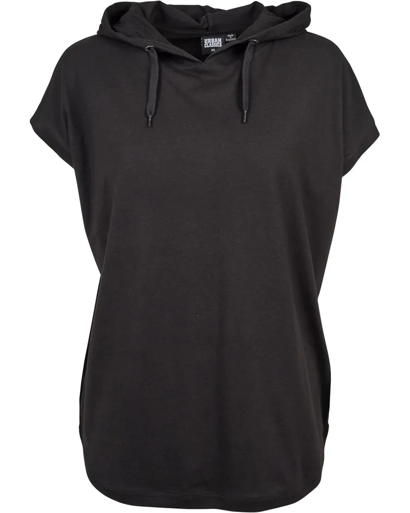 Urban Classics Kapuzenpullover für Damen Ärmellos (Schwarz Schwarz