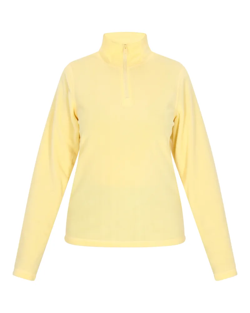 Schmuddelwedda Fleecepullover Frauen Höllengelb Gelb