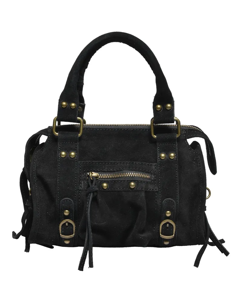 Luisa Vannini SCHWARZ Rindsledertasche Schwarz