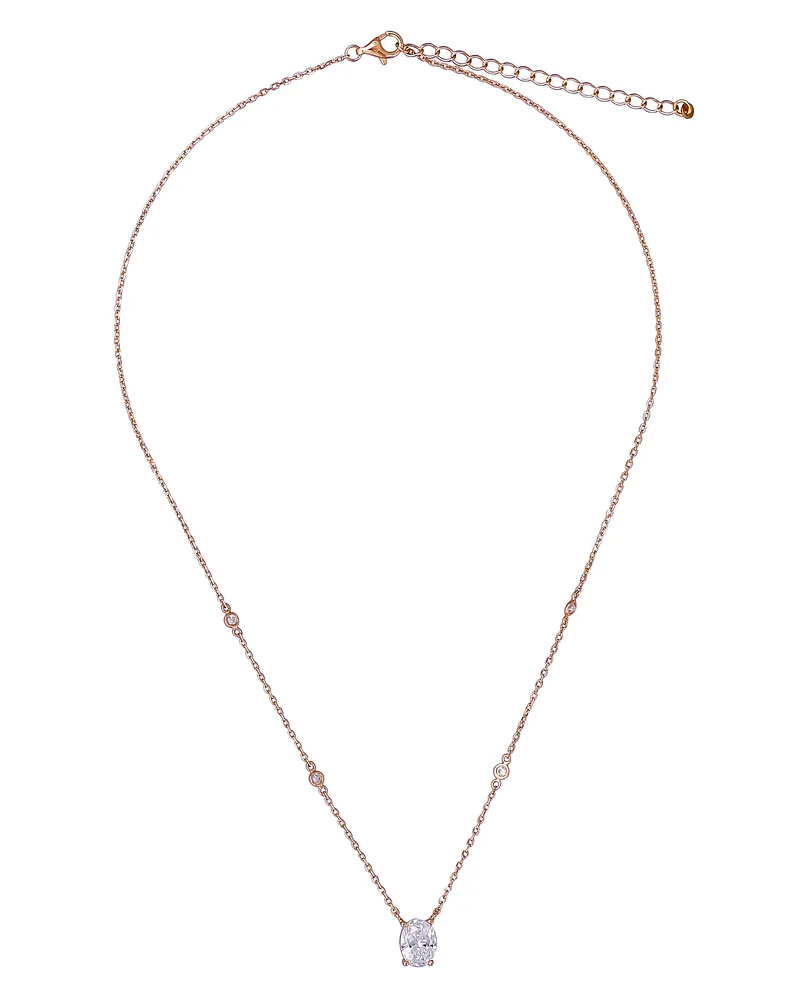 Orphelia Elodie' Halskette aus 925er Sterlingsilber für Damen, Rosé, ZK-7419 Rosé