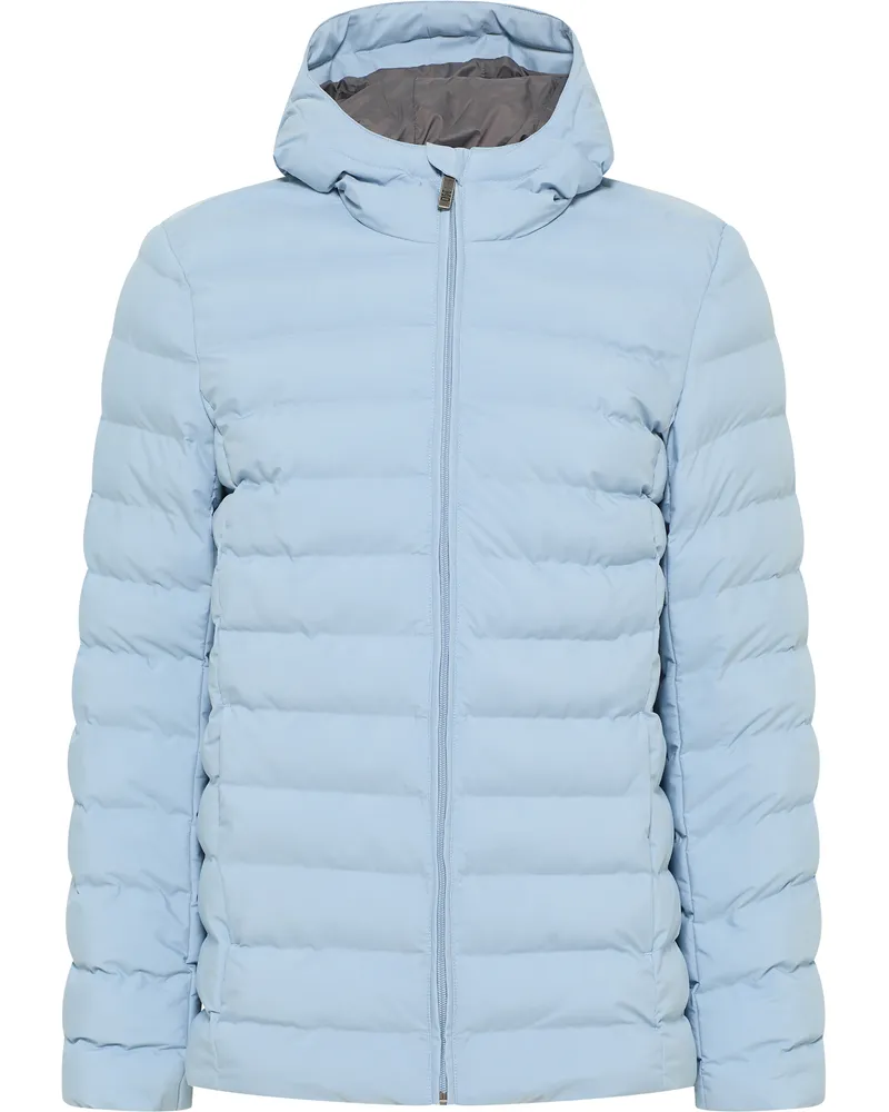 My Mo Wattierte Winterjacke Herren Hellblau Blau