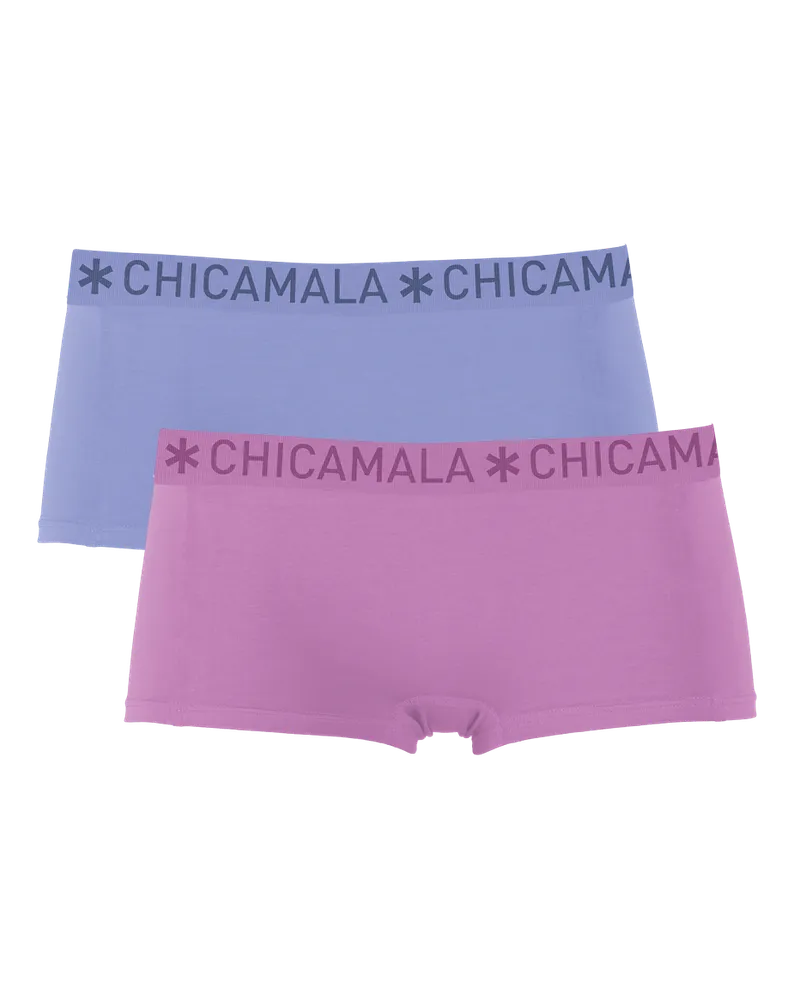 Muchachomalo Chicamala Boxershorts, 2er-Pack, Mädchenunterwäsche - Mehrfarbig Mehrfarbig