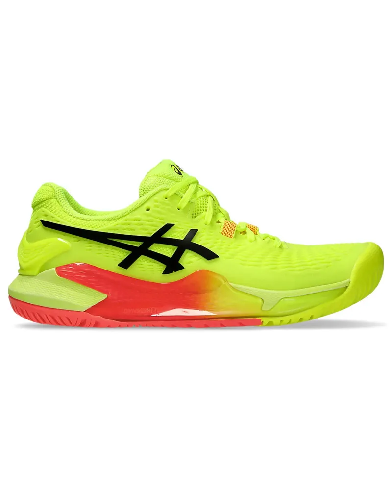 Asics Gel-resolution 9 Paris Damen Tennisschuhe - Gelb Gelb