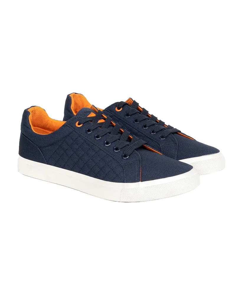 CrossHatch Herren Sneaker "Huseby" (Marineblau Marineblau