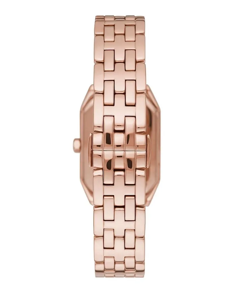 Emporio Armani AR11389 Zwei Hand Rose Gold Tone Damenuhr Roségold