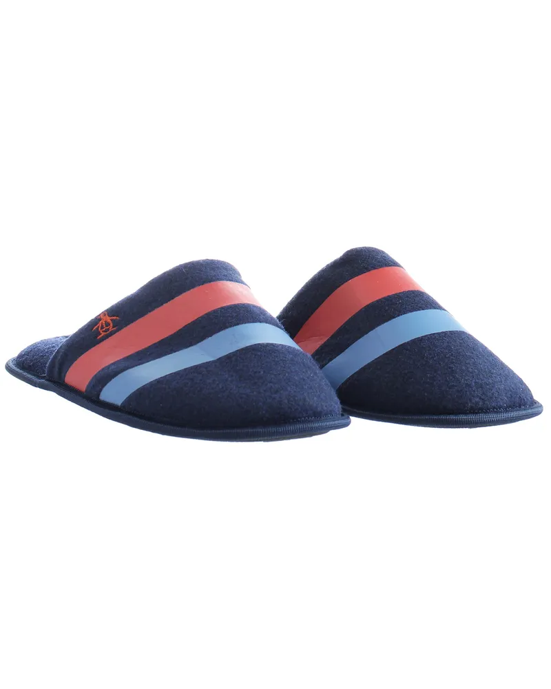Original Penguin Benny Herren Hausschuhe, Blau Blau