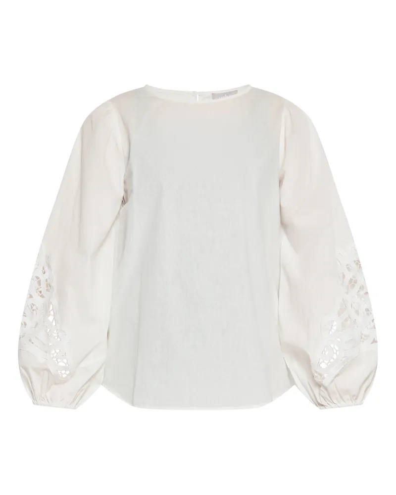 Usha Bluse Damen weiss Weiß