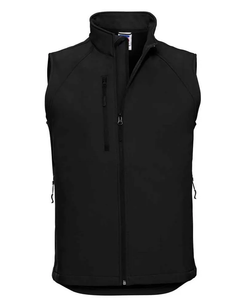 Russell Athletic Russell - Weste für Herren (Schwarz Schwarz