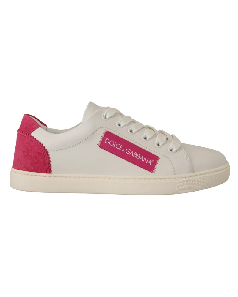 Dolce & Gabbana Dolce Gabbana Sneakers Niedrigschnitt Stil Elfenbein