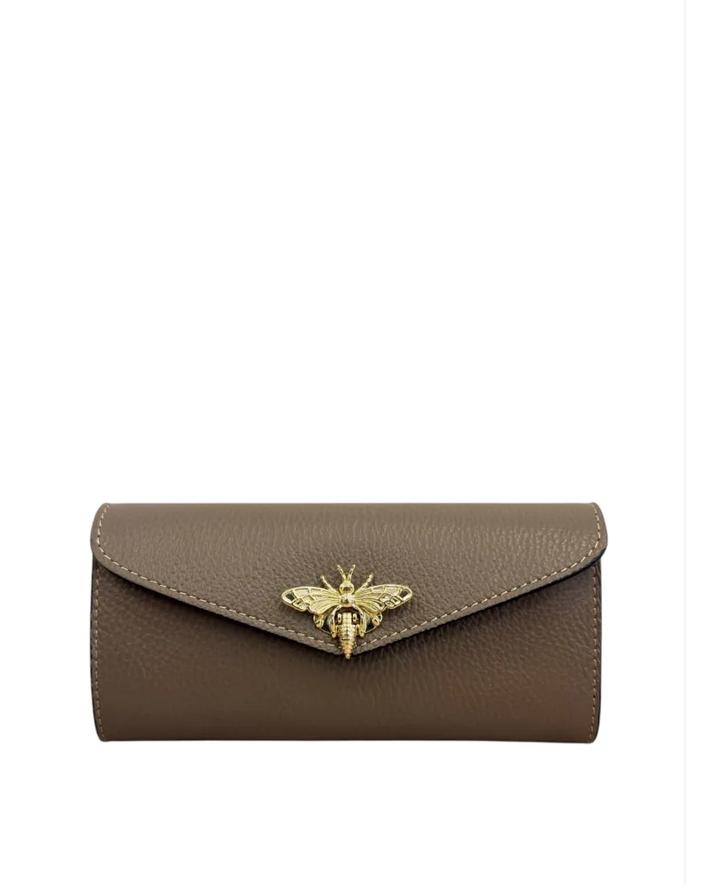 Anna Luchini Beige Rindsledertasche Beige