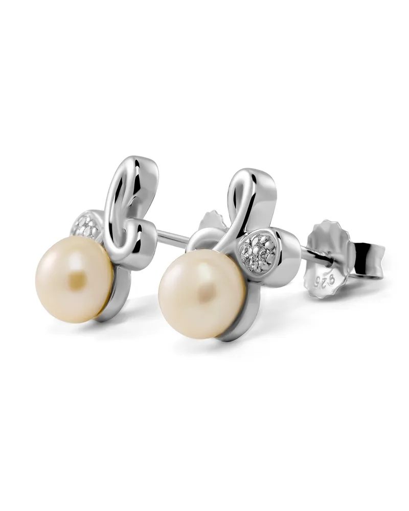 Orphelia Elisabeth' Ohrstecker für Damen aus 925er Sterlingsilber - Silber ZO-7511 Silber