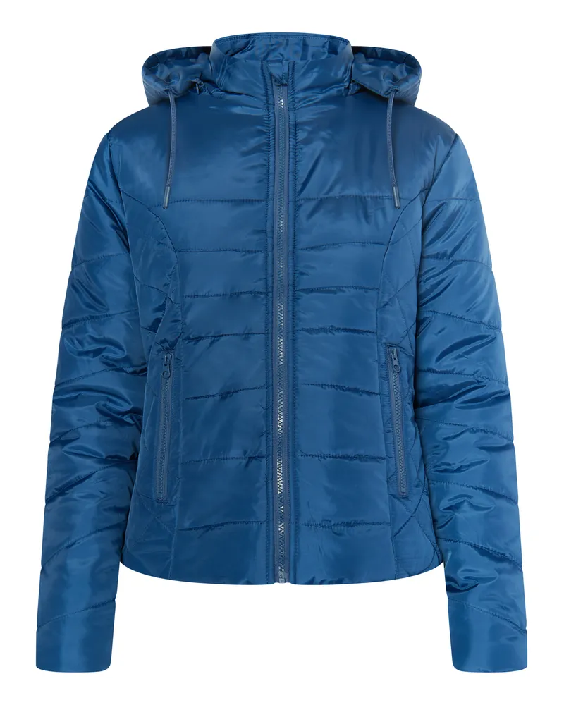 My Mo Leicht wattierte Jacke Damen Marine Marineblau