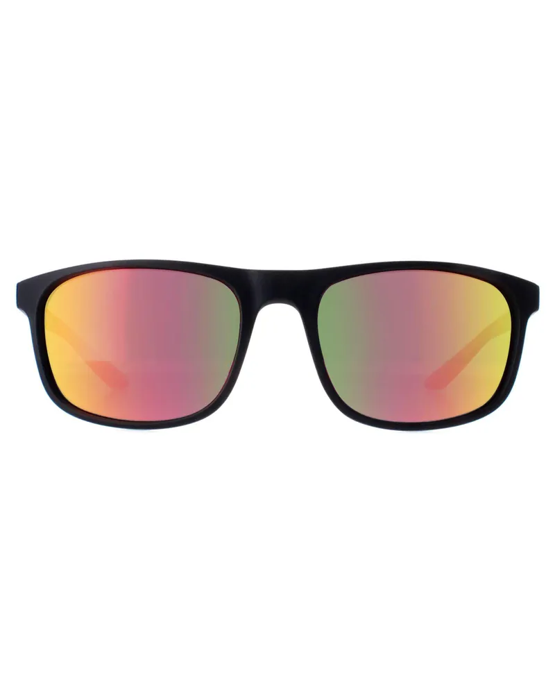 Nike Endure M Mi CW4650 Sportsonnenbrille, matt, verspiegelte Gläser - Schwarz Schwarz