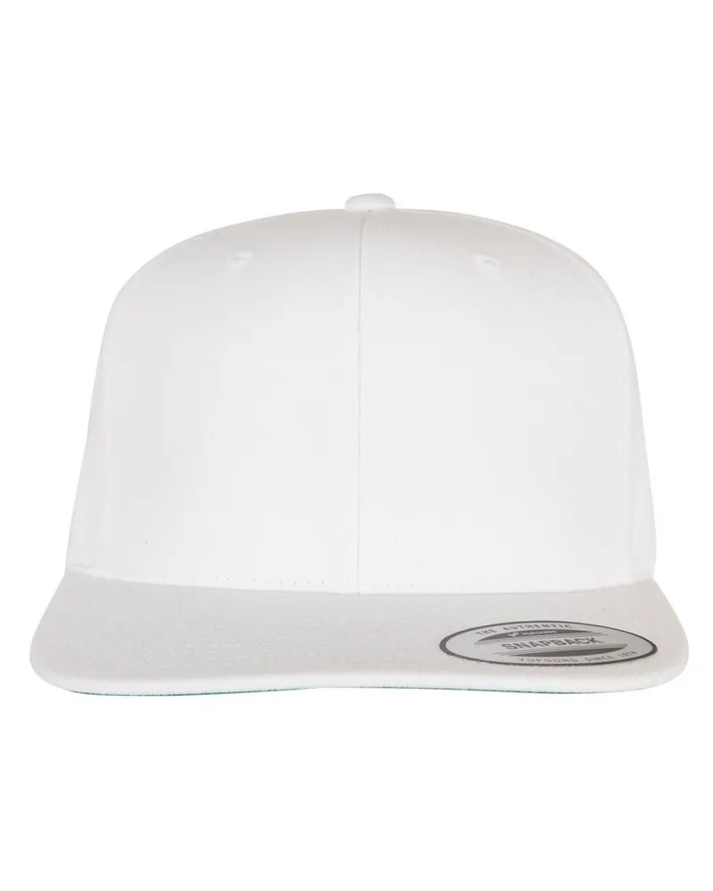 Flexfit Classic" Snapback Mütze (Weiß Weiß