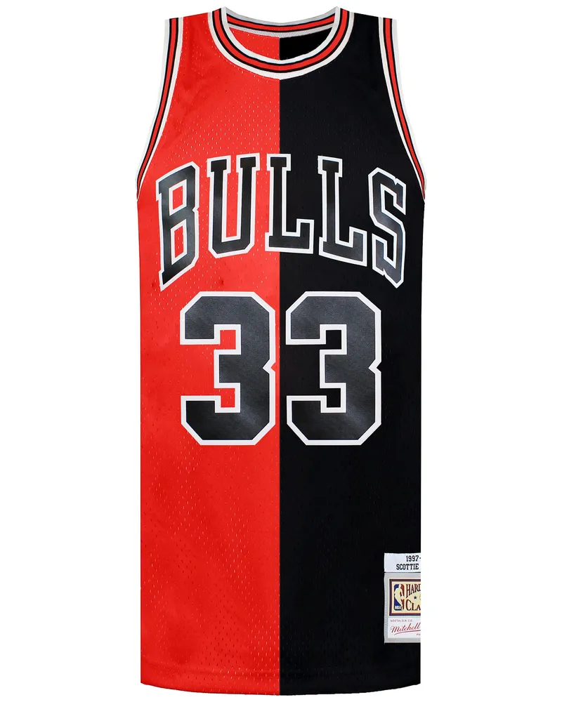 Mitchell & Ness NBA Chicago Bulls 33 Pippen Swingman-Trikot Schwarz