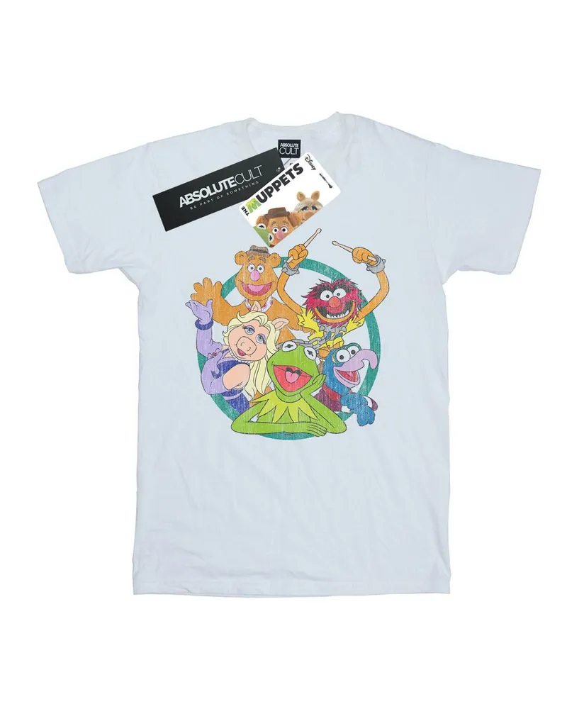 Disney The Muppets" T-Shirt für Herren (Weiß Weiß