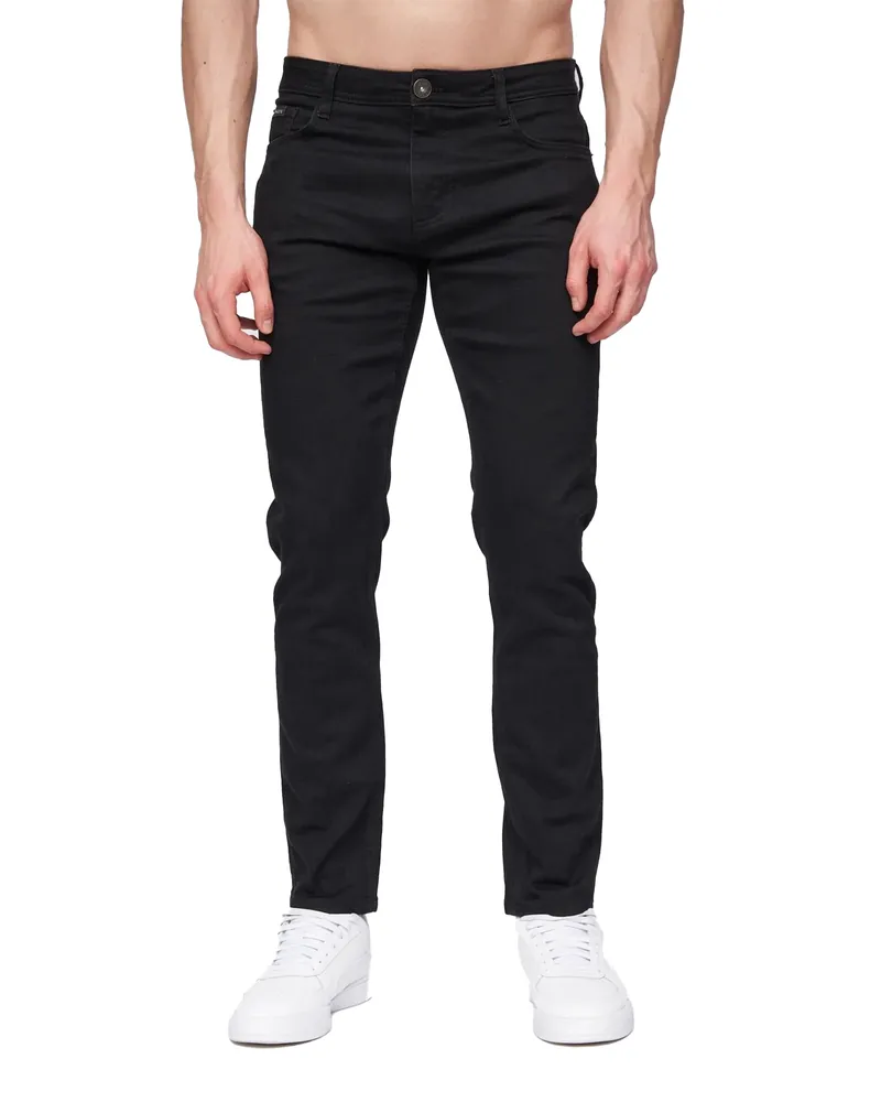 Henleys Mayhen" Jeans für Herren (Schwarz Schwarz