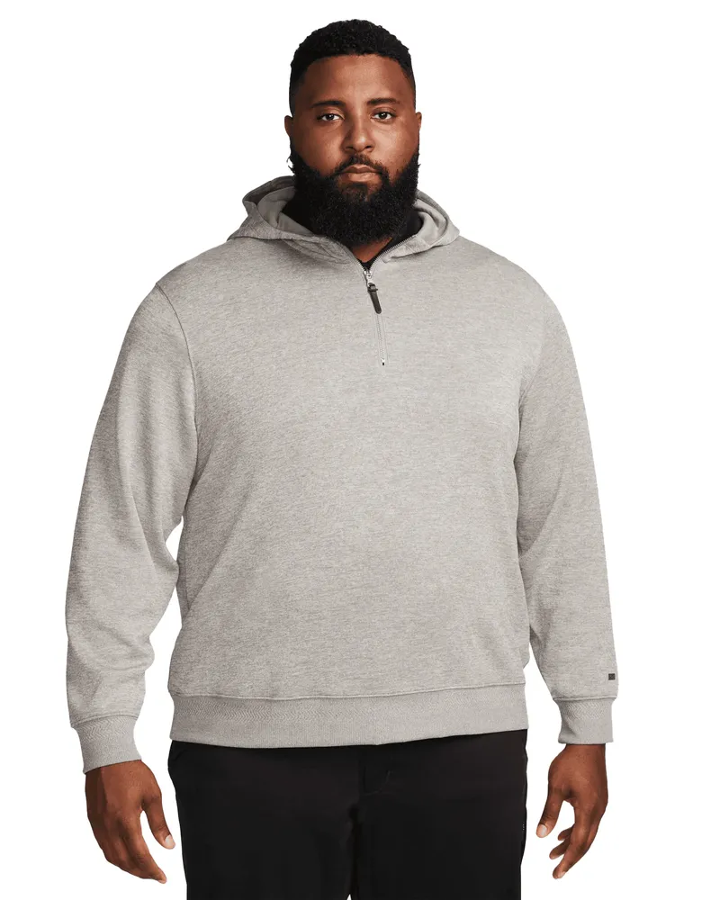 Nike Herren Dri-FIT Golf Hoodie (Weiß/Staub/Gebürstetes Silber Weiß