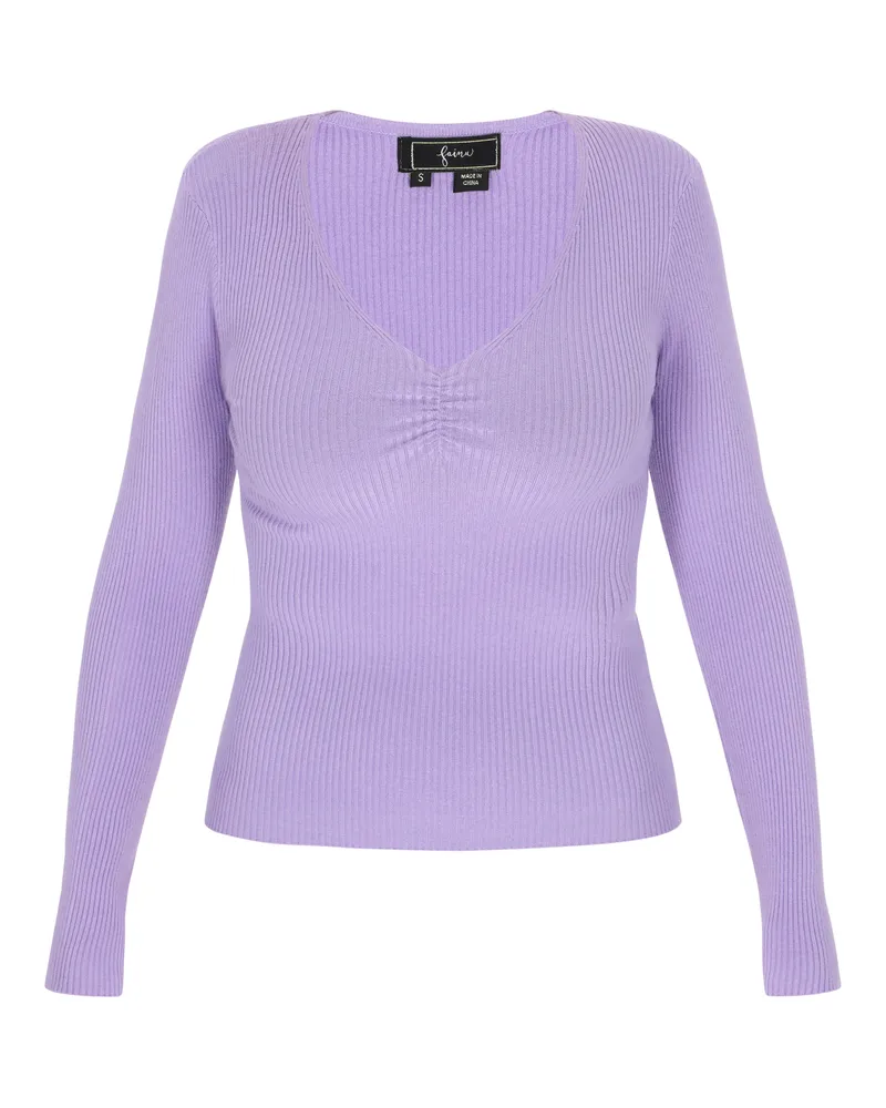 FAINA Pullover Frauen Violett Lila