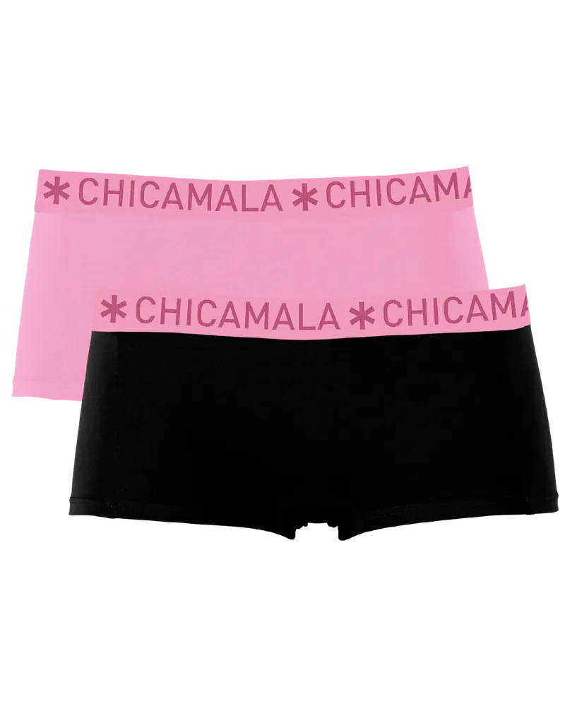 Muchachomalo Chicamala Boxershorts – 2er-Pack – Mädchenunterwäsche Mehrfarbig