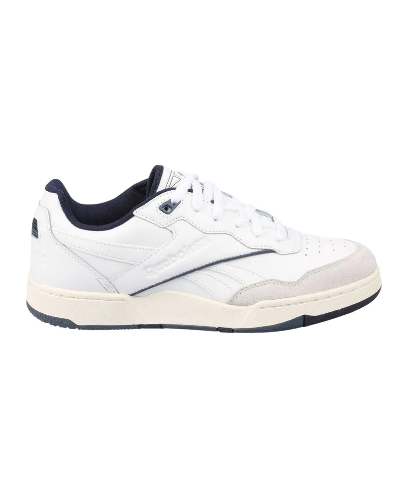 Reebok BB 4000 II" Sneaker für Herren, Leder (Weiß/Marine Weiß