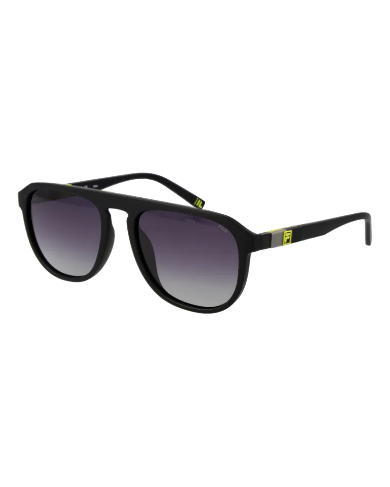 Fila Sonnenbrille SFI528 U28P 56 Schwarz