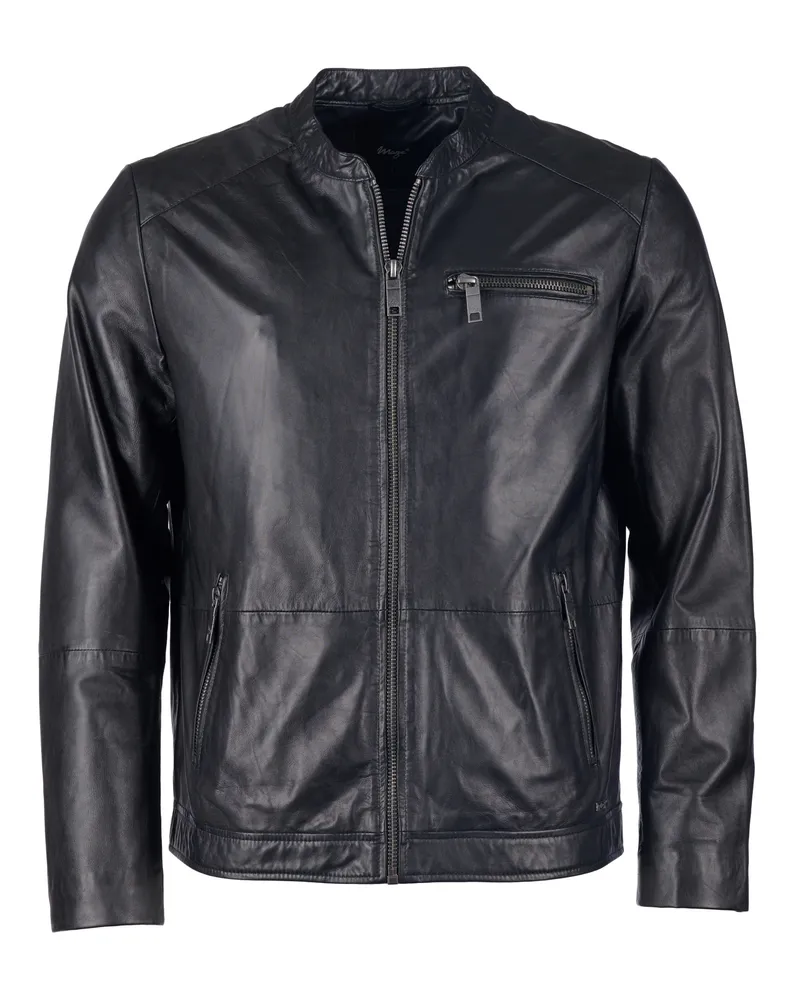 Maze Lederjacke 42020524 Schwarz