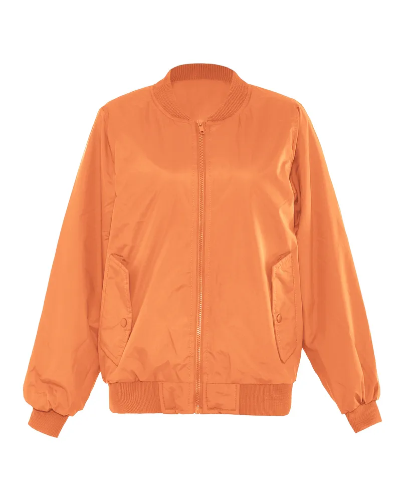 My Mo Jacke Damen Aprikose Orange