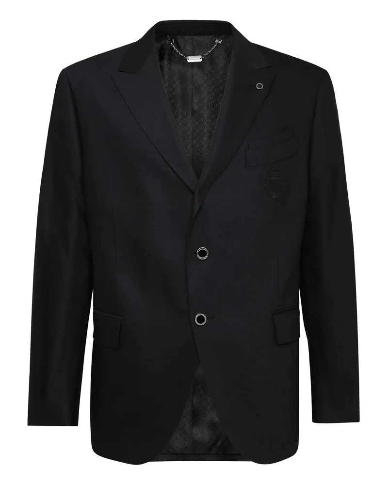 Billionaire Blazer Crest - Schwarz Schwarz