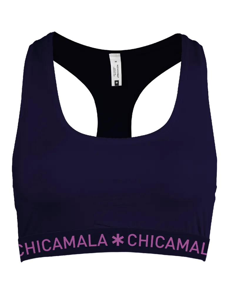 Muchachomalo Chicamala Racerback - Dames Sportbh Lila