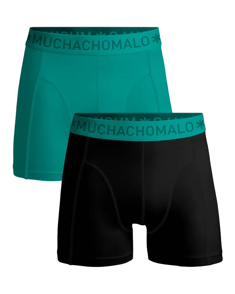 Muchachomalo Herren Boxershorts – 2er-Pack – Herren Unterhosen Mehrfarbig