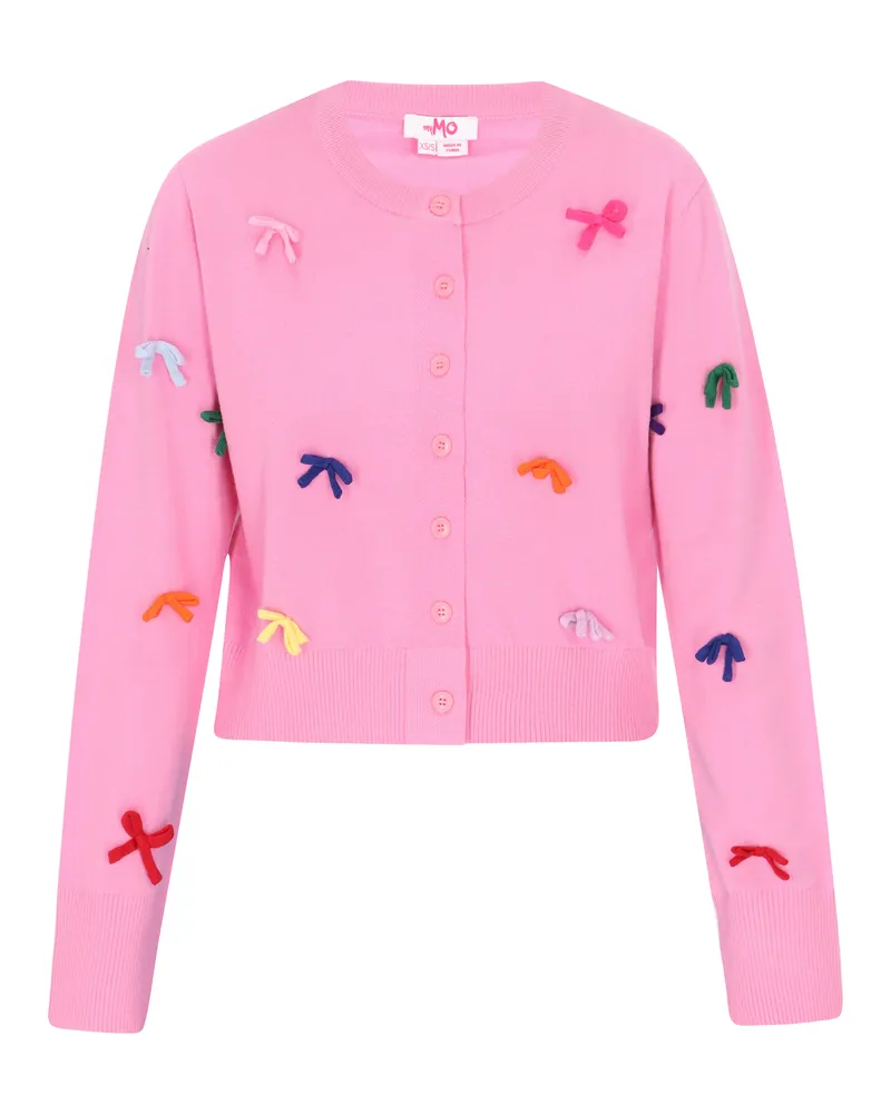 My Mo Strickjacke Frauen Rosa Rosa