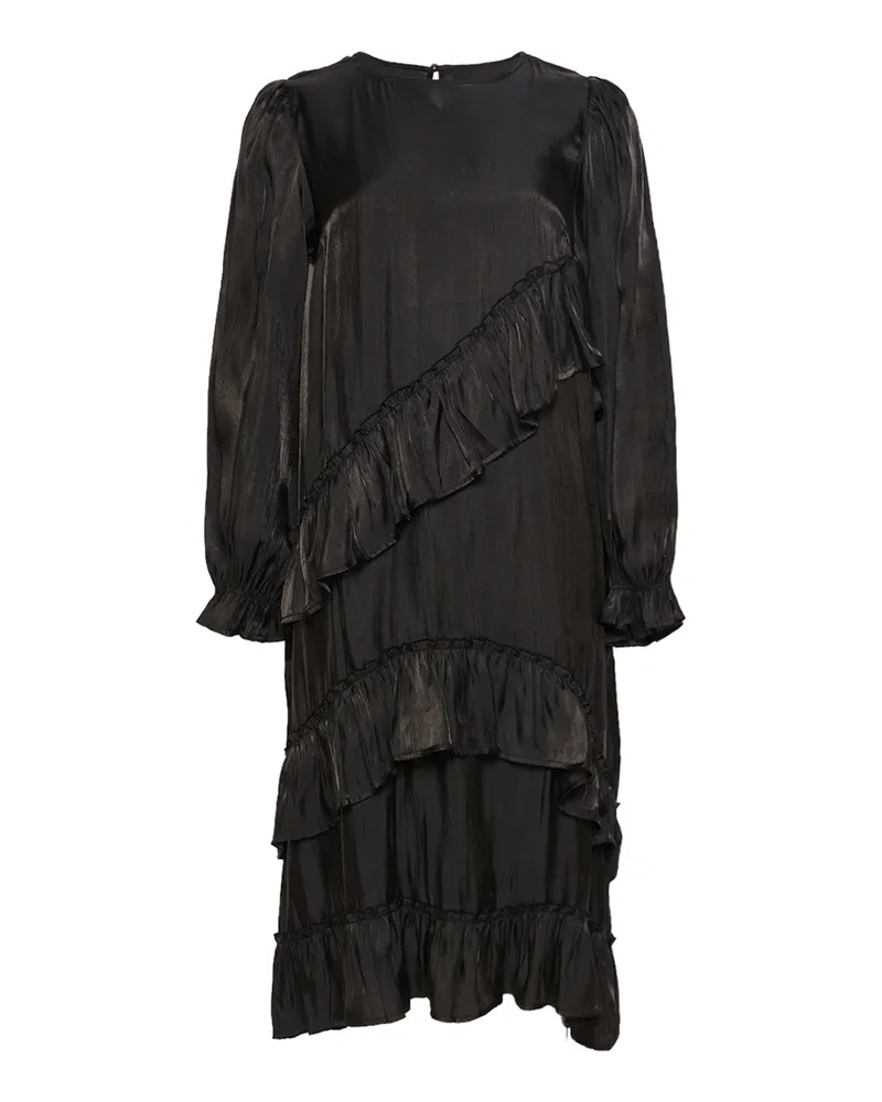 NOELLA Sierra-Rüschkleid - Schwarz Schwarz