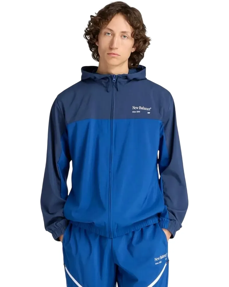 New Balance Reimagined" Windjacke für Herren, gewebter Stoff, Regulär (Dunkelblau Blau