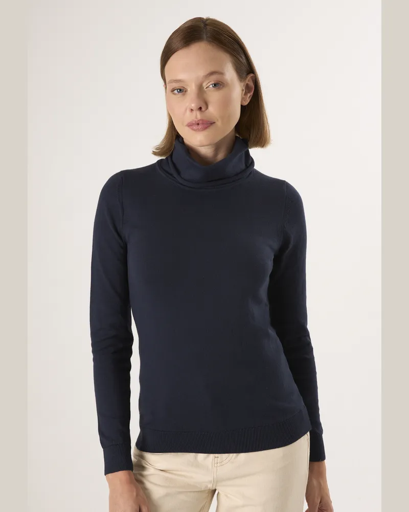 Felix Hardy Rollkragenpullover - Marineblau Marineblau