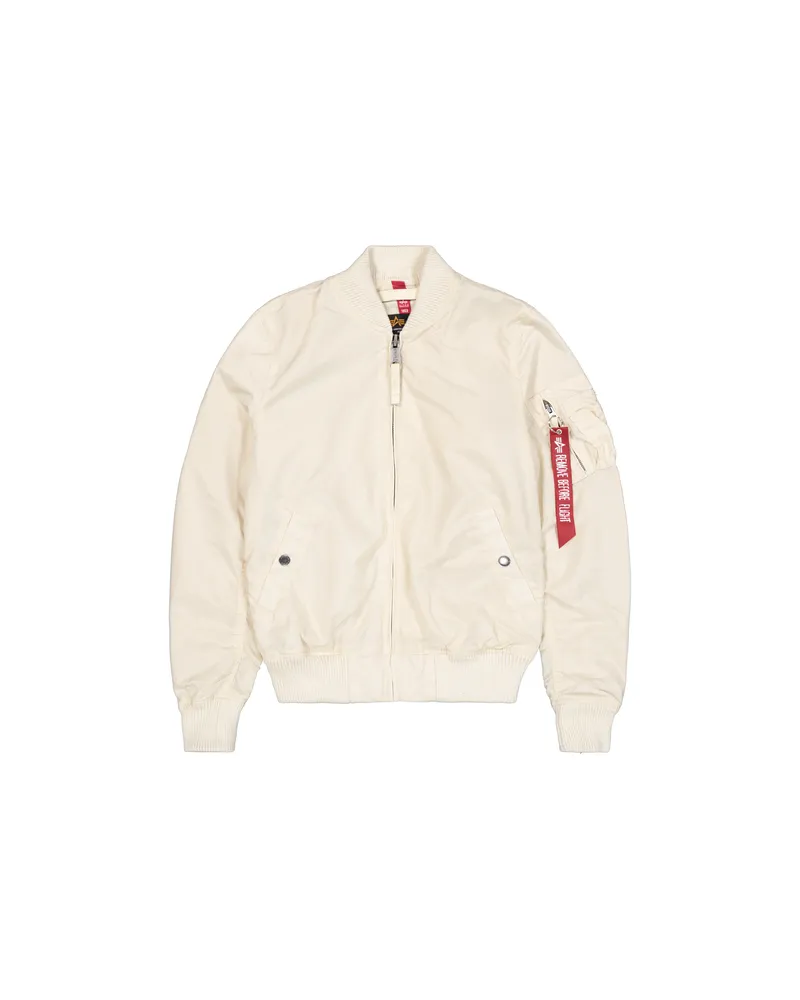 Alpha Industries MA-1 TT Light Bomber Jacket Women Weiß