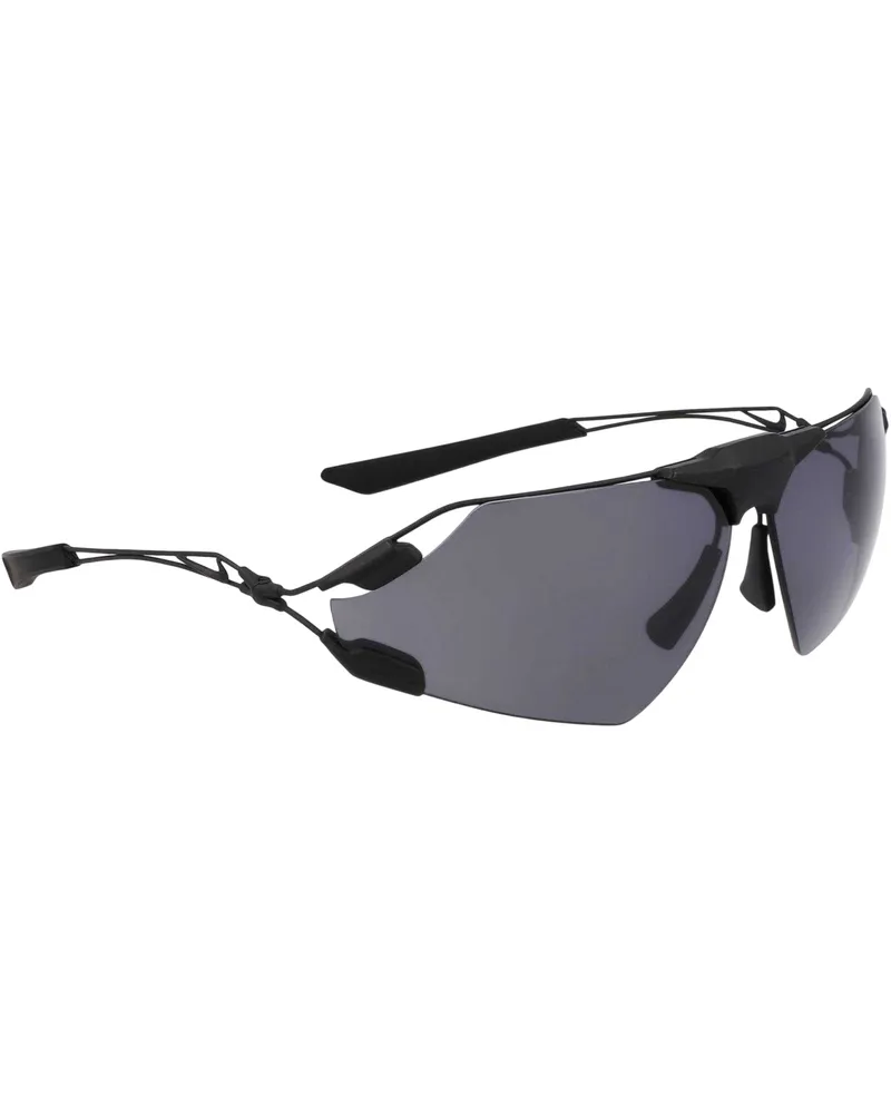 Nike Zeus Edge" Wickel-Sonnenbrille für Herren (Schwarz Schwarz