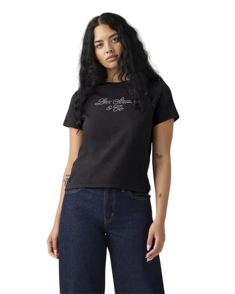 Levi's T-Shirt für Damen, Regulär (Anthrazit Grau