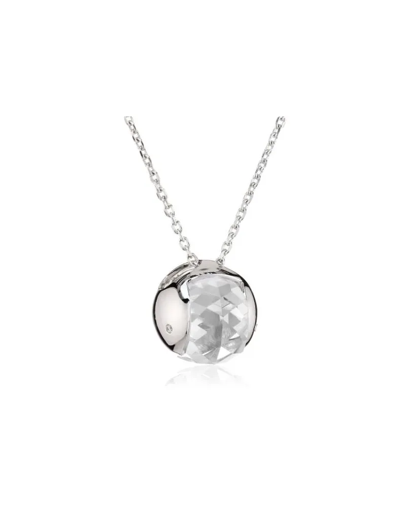 Orphelia Damen-Kette aus 925er Sterlingsilber mit Anhänger – Silber ZH-4573 Silber