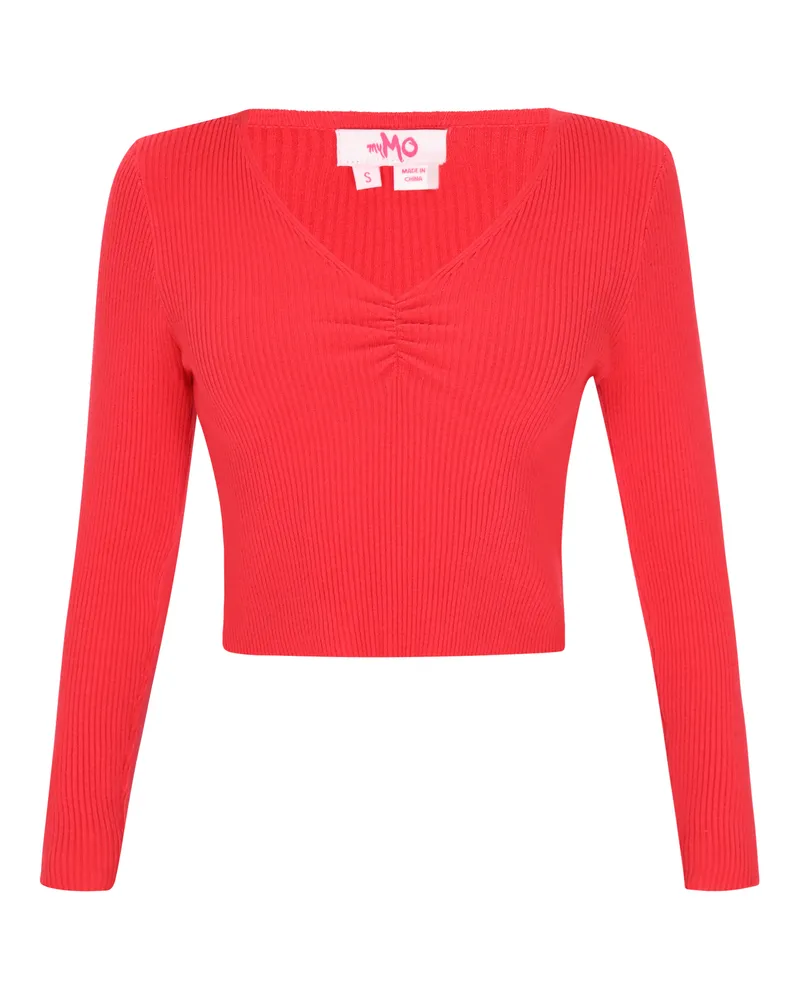 My Mo Pullover Frauen Rot Rot