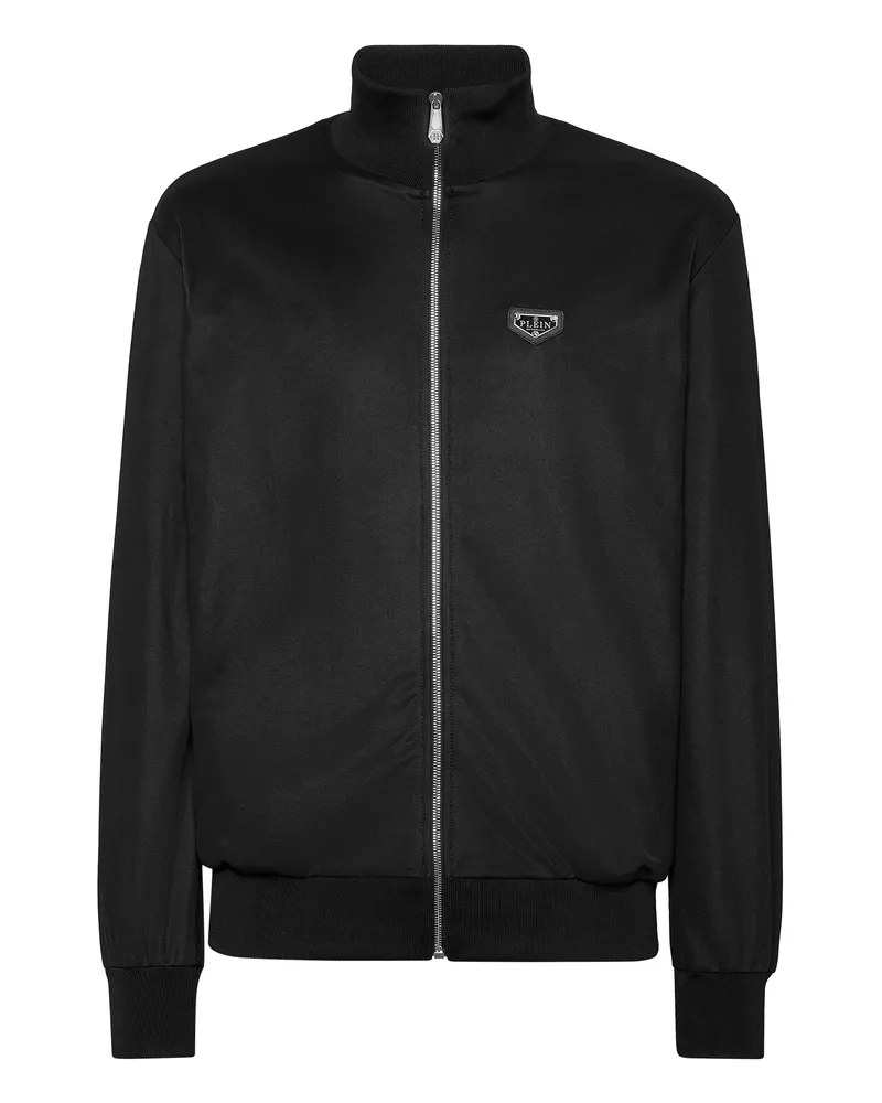 Philipp Plein Sweatjacke "Iconic Plein" - Schwarz Schwarz